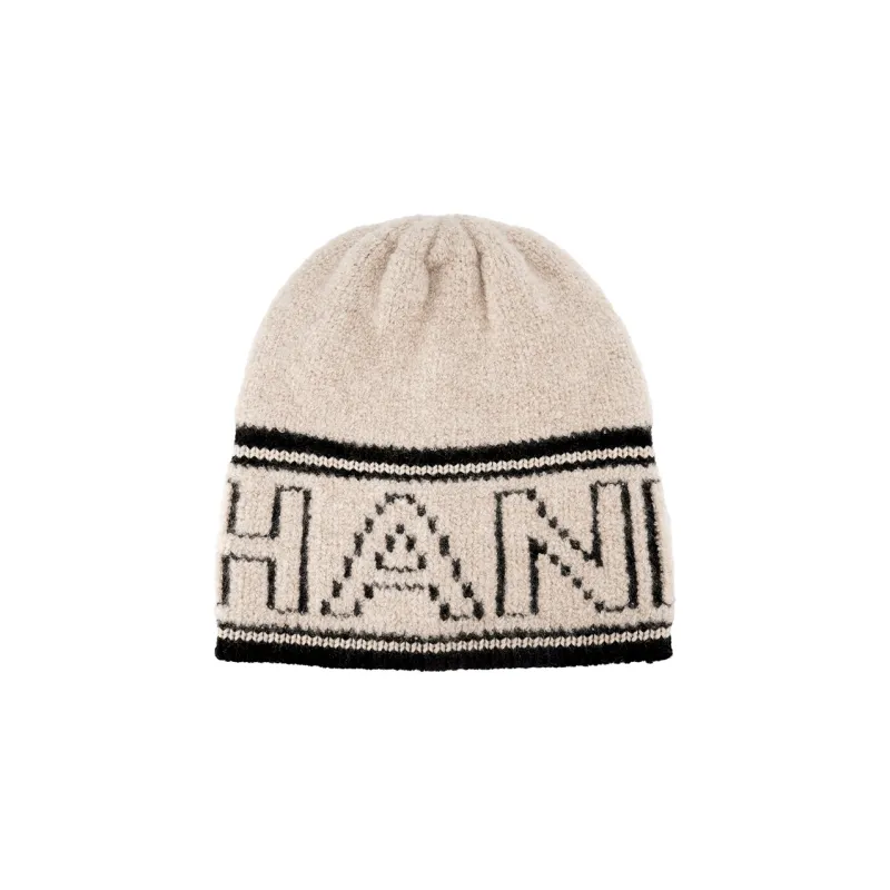 CHANEL Beanies Unisex Beige-0