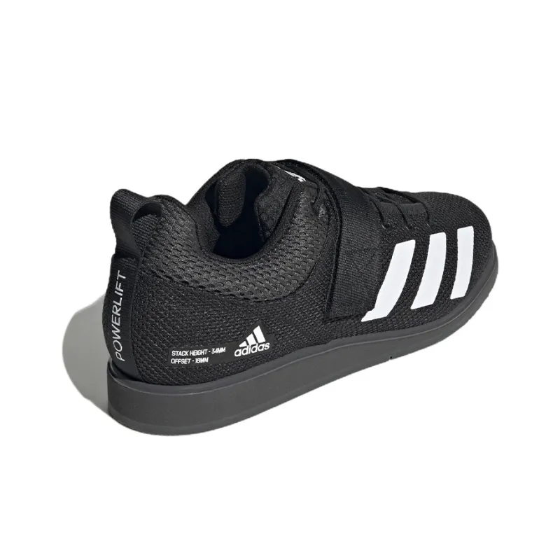 Adidas Powerlift 5 Core Black Cloud White Grey-3