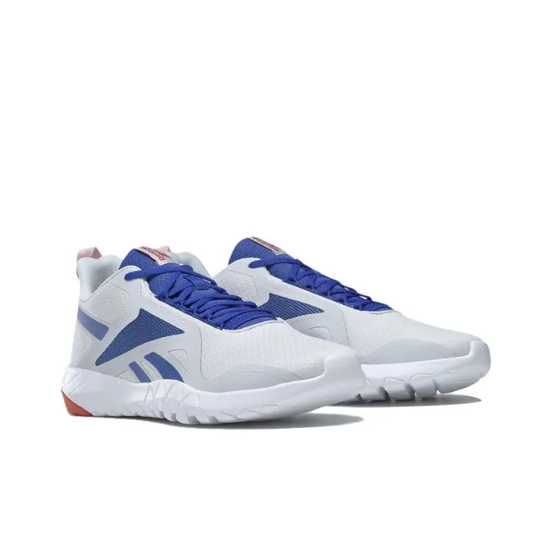 Reebok Flexagon Anti-Slip Wear-Resistant Low-Top Training Shoes Men's Gray Blue-2