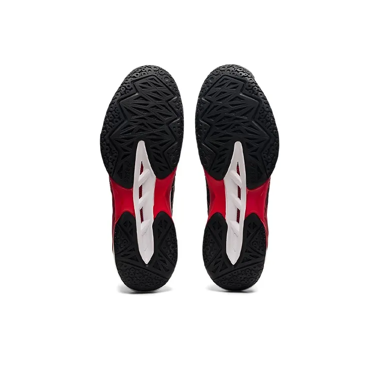 Asics Blast FF 2 2 Wear-Resistant Low-Top Training Shoes Unisex Black Red-4