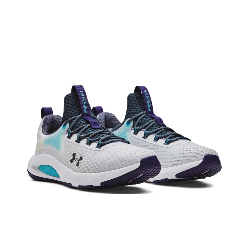 Under Armour Hovr Rise 4 'Grey Mist Sonar Blue'-2