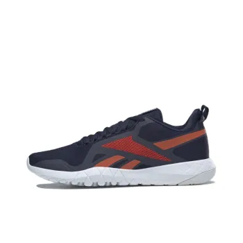 Reebok Flexagon Force 3 Anti-Slip And Wear-Resistant Breathable Low-Top Training Shoes Men's Marine Blue Red