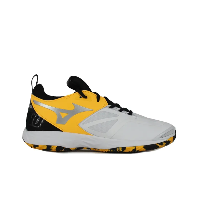 Mizuno Wave Momentum 2 'White Yellow'-1