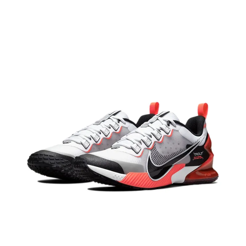 Nike Force Zoom Trout Ltd Tf 'White Bright Crimson'-2