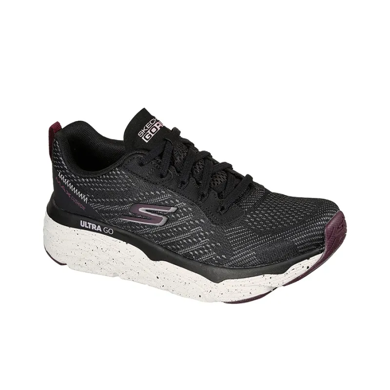 Skechers Max Cushioning Elite Limitless Intensity Low Top Running Shoes Black Women's-2