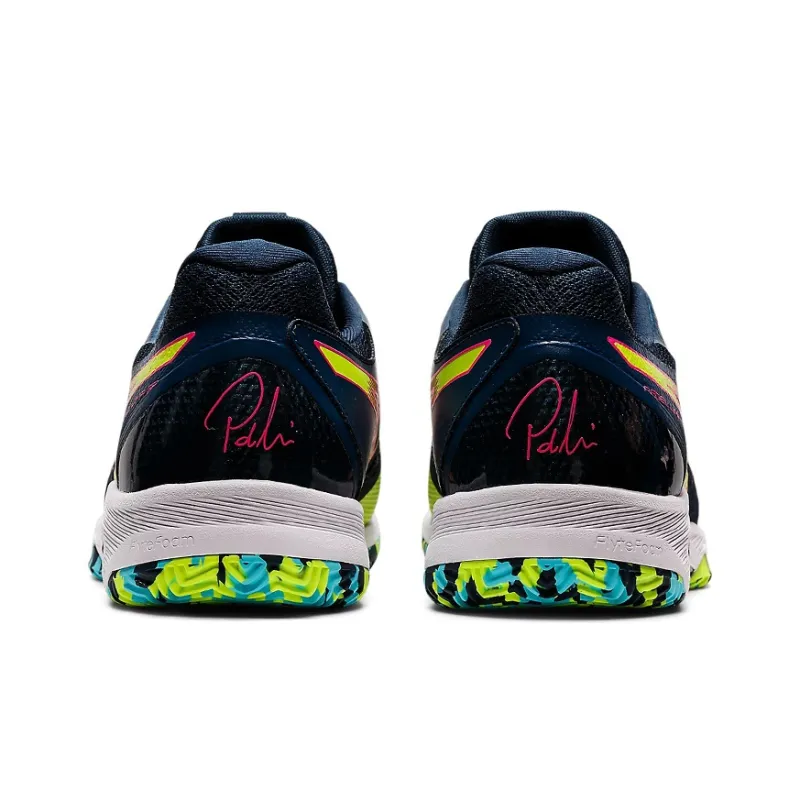 Asics Gel-Contend 6 Padel Lima FF Cushioning Anti-Slip And Wear-Resistant Low-Top Training Shoes Men's Blue Green-4