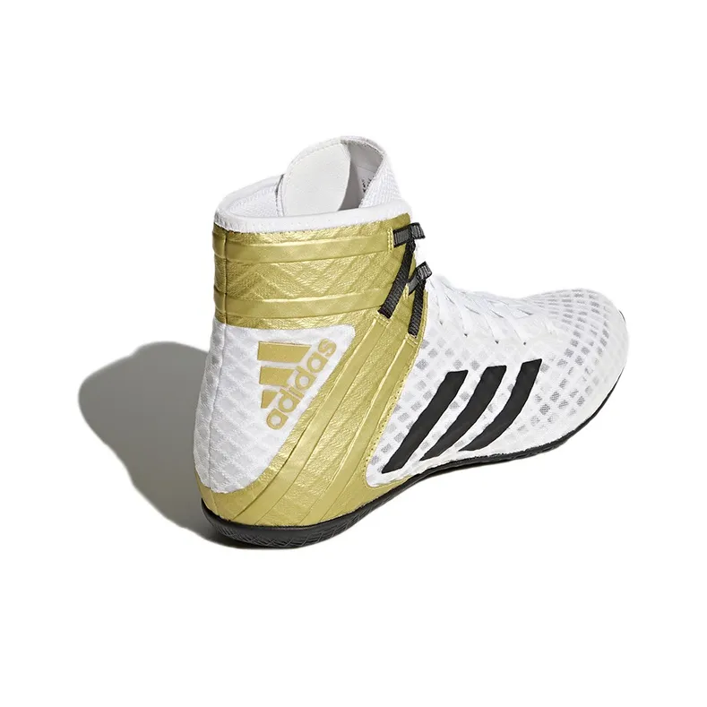 Adidas Speedex 16.1 Boxing Shoes White/Gold-3