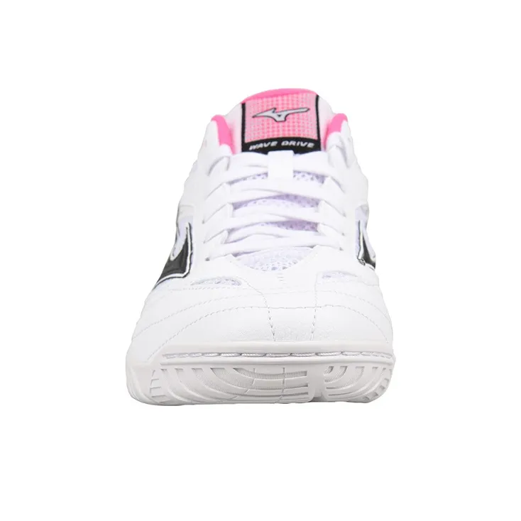 Mizuno Wave Drive Training Shoes Unisex Low Top Pink/White-2