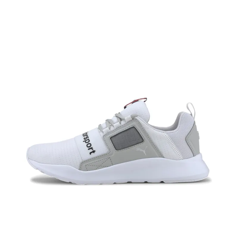 PUMA Bmw M Motorsport Wired Cage Low Top Running Shoes Grey/White-0
