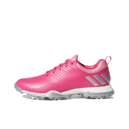 Adidas Adipower Training Shoes Women's Low-Top Pink/White