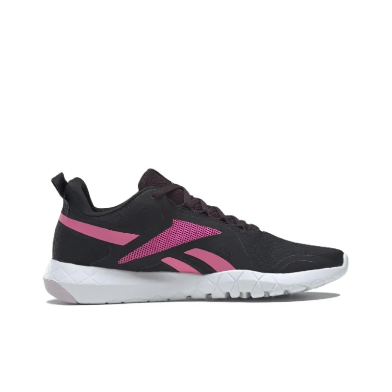 Reebok Flexagon Force 3 Anti-Slip Wear-Resistant Low-Top Training Shoes Women's Black Pink-1
