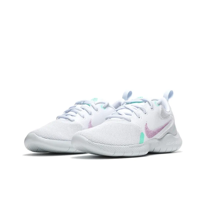 Nike Flex Experience Run 10 White Violet Shock Women's-2