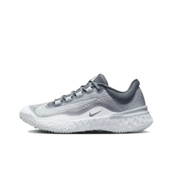 Nike Alpha Huarache Elite 4 Turf Softball Shoes 'Wolf Grey Pure Platinum' Women's