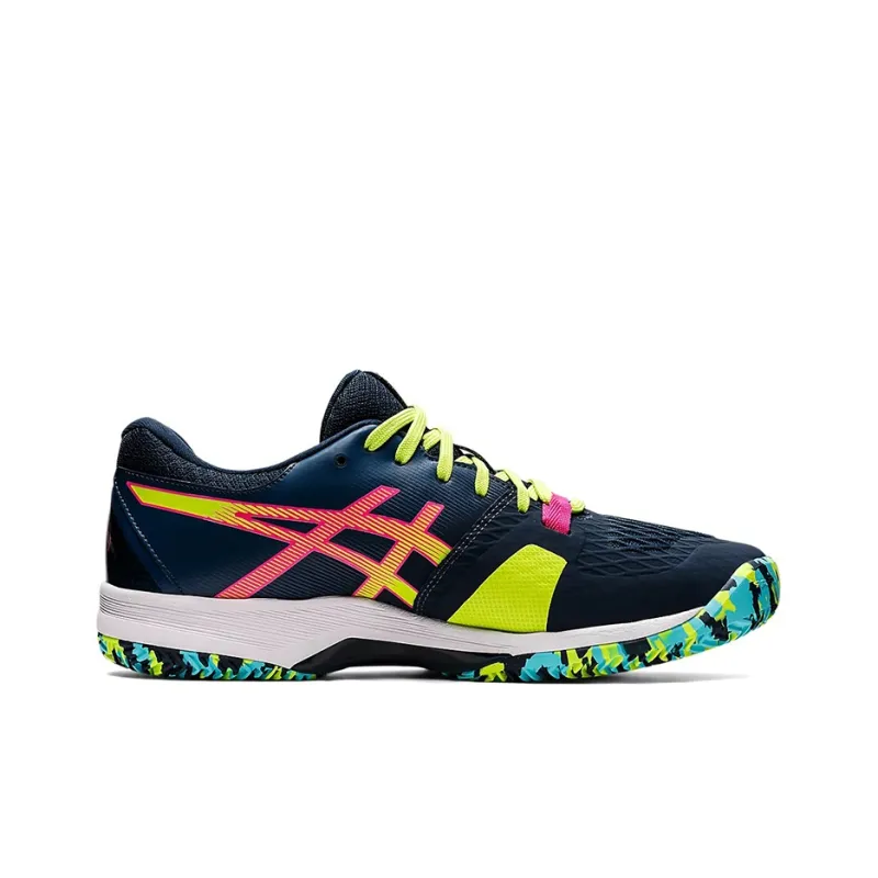 Asics Gel-Contend 6 Padel Lima FF Cushioning Anti-Slip And Wear-Resistant Low-Top Training Shoes Men's Blue Green-1