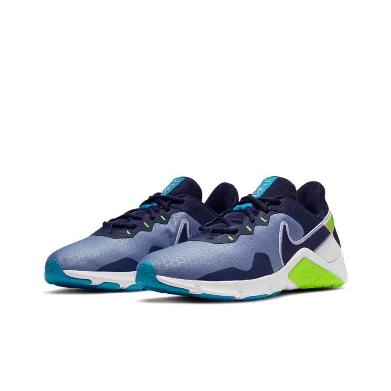 Nike Legend Essential 2 'Ashen Slate Electric Green'-2