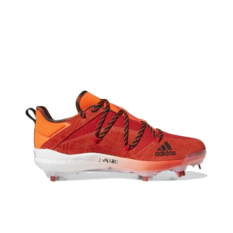 Adidas Adizero Grail Cleats Training Shoes Men Low-Top Red-1