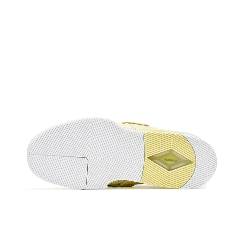 DO WIN Coverage, Support, Balance, Slip Resistant Low Top Training Shoes Unisex Milk Yellow-4