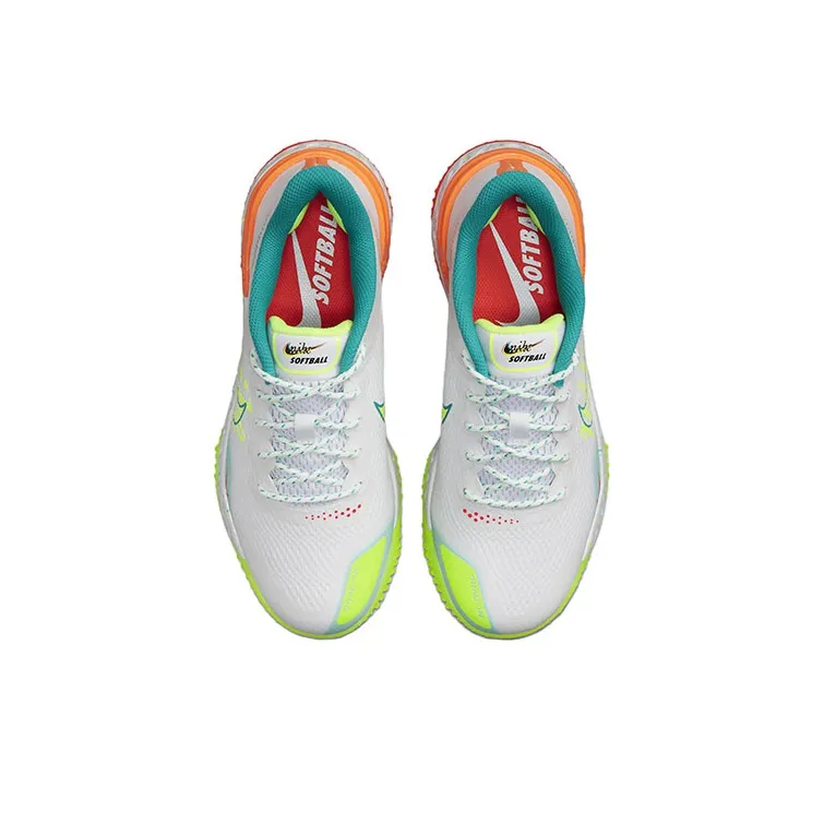 Nike Alpha Huarache Elite 3 Turf 'White Turbo Green' Women's-3