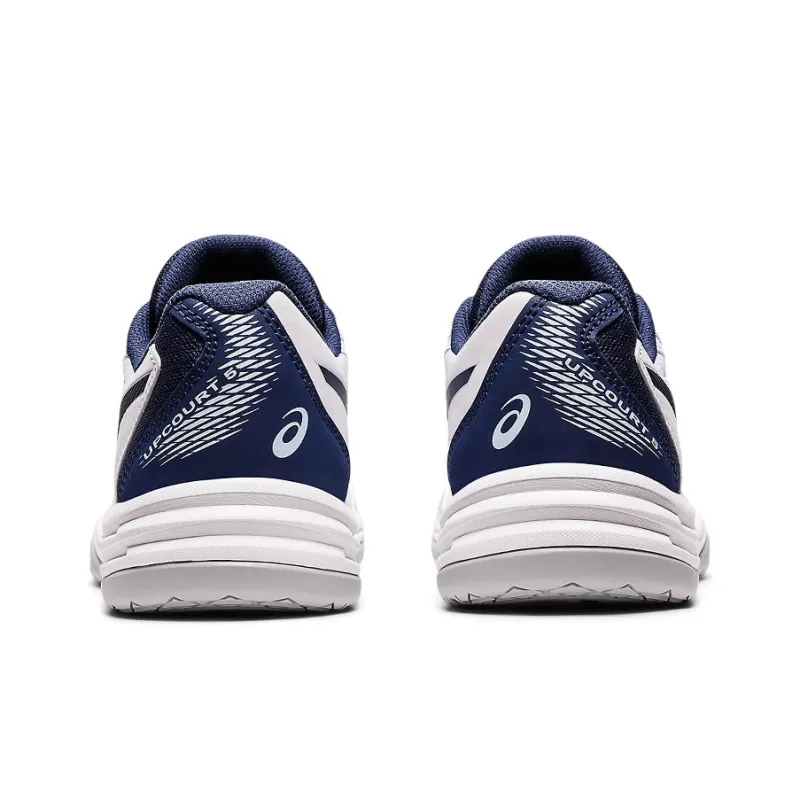 Asics Upcourt 5 'White Deep Ocean' Women's-4