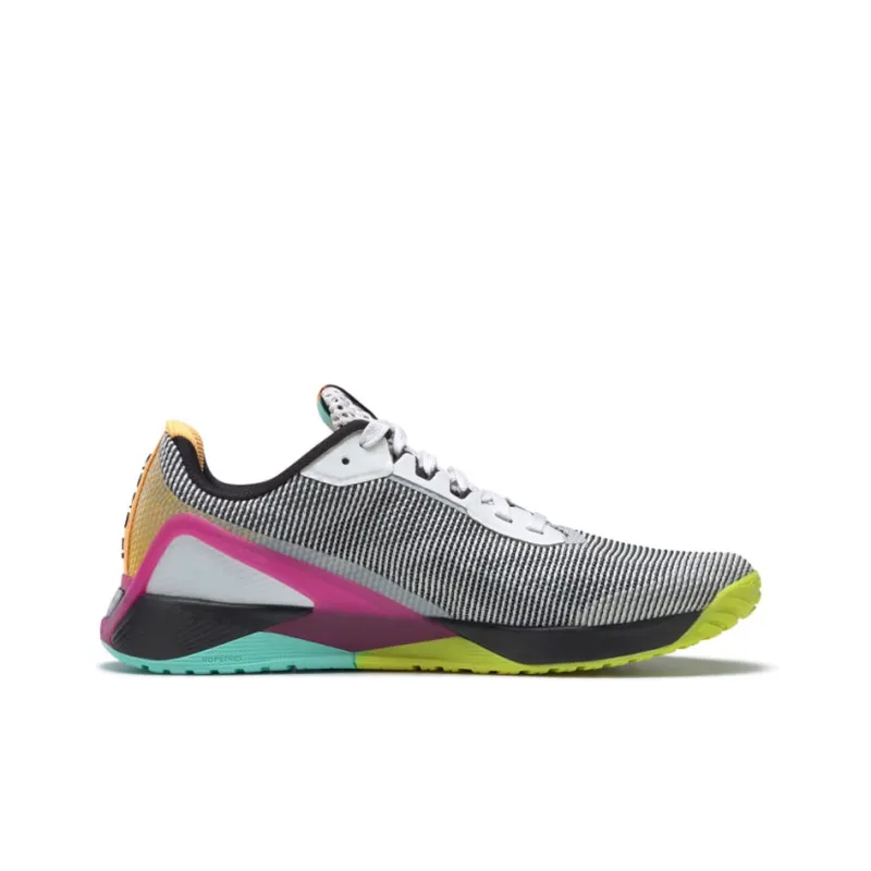 Reebok Nano X1 Grit White Black Pursuit Pink-1
