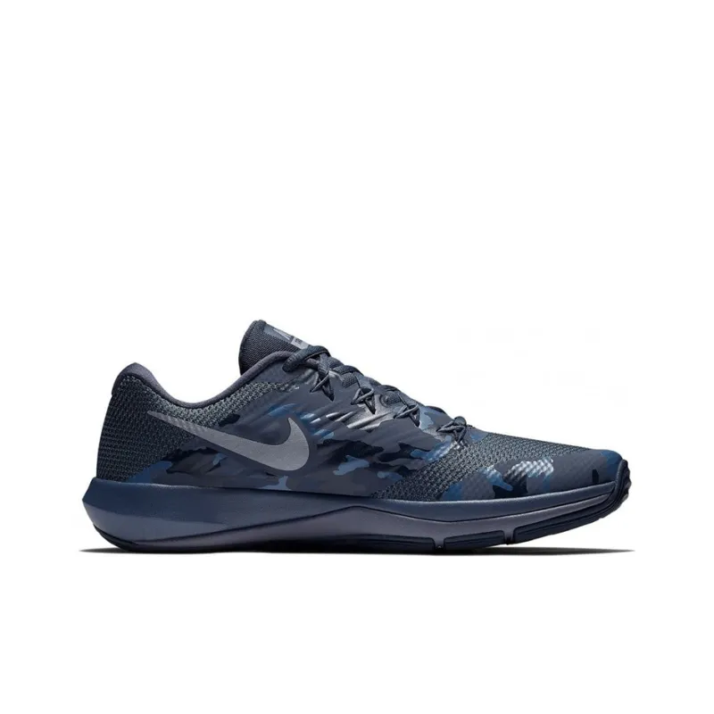 Nike Lunar Prime Iron 2 Training Shoes Men Low-Top Gray/Blue-1