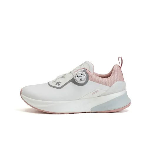 DESCENTE Enerzite Training Shoes Women's Low-Top Pink/White