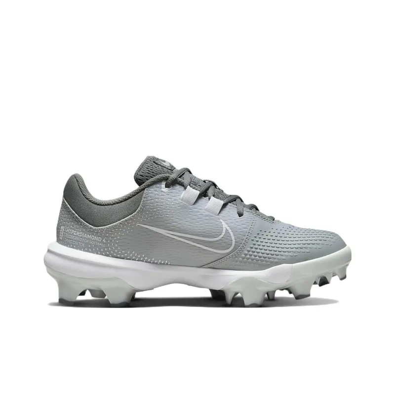 Nike Hyperdiamond 4 Pro Mcs 'Wolf Grey White' Women's-1