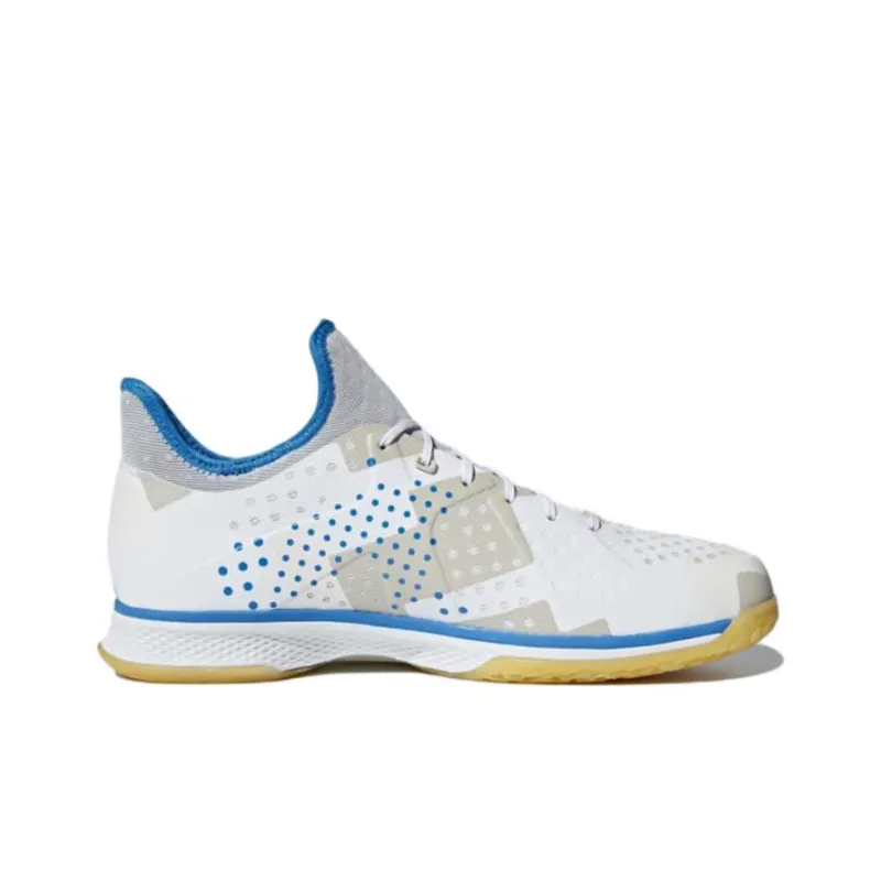 Adidas Handball Counterblast Bounce Wear-Resistant Low-Top Training Shoes Unisex White Blue Red-1
