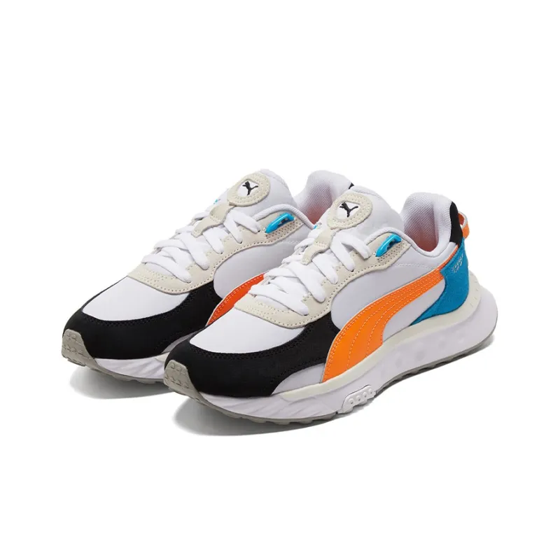 PUMA Wild Rider 'Rollin' White Orange Glow'-2
