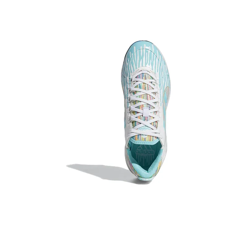 Adidas Purehustle 2.0 Elite Dripped out Cleats 'Blue White' Women's-4