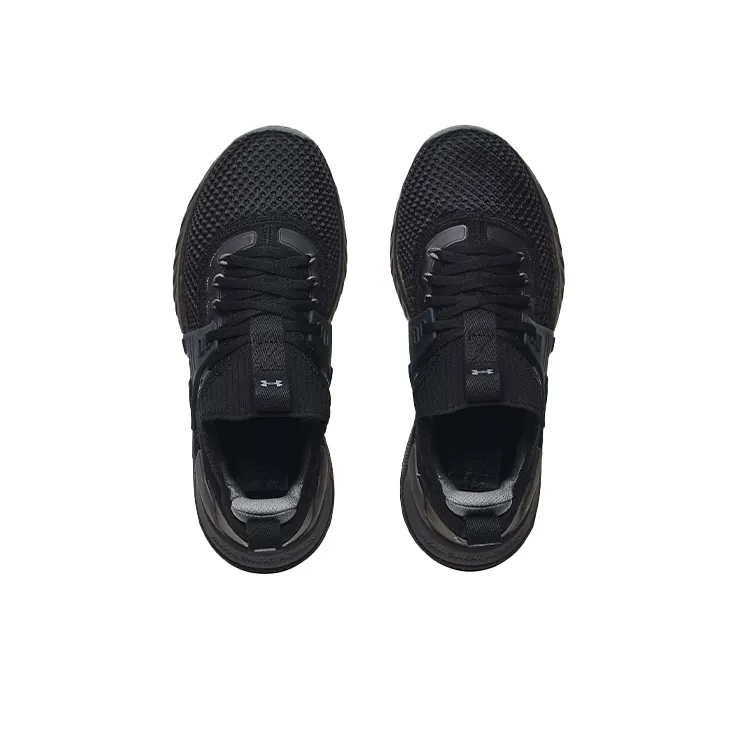 Under Armour Project Rock 4 'Black Pitch Grey' Women's-3