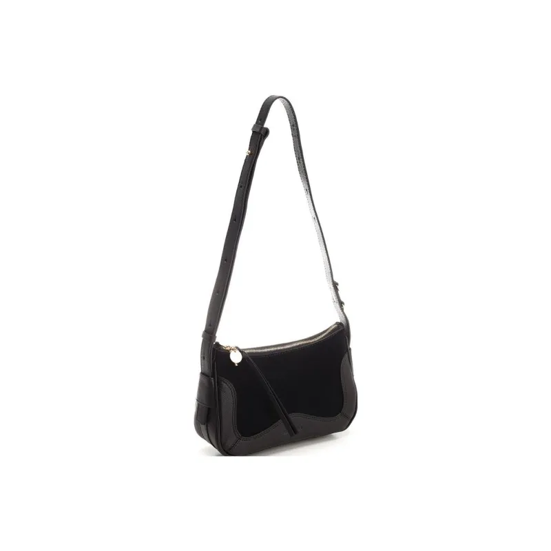 See By Chloe Calfskin One Shoulder Handbags Women's Black-4