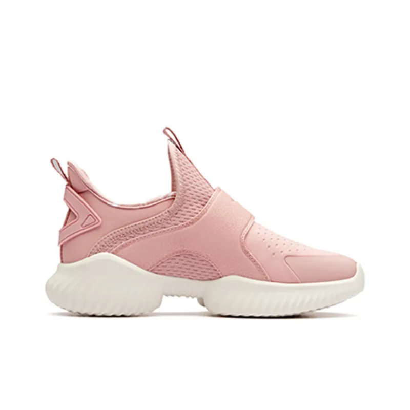 ANTA Training Shoes Women's Low Top Pink/White-1