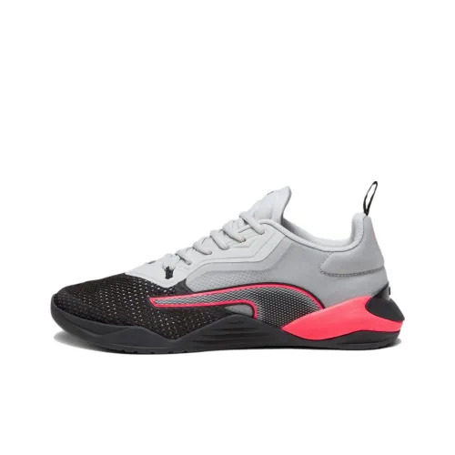 PUMA Fuse 2.0 Cushioning Slip Resistant And Abrasion Resistant Low Top Training Shoes Men's Gray Pink