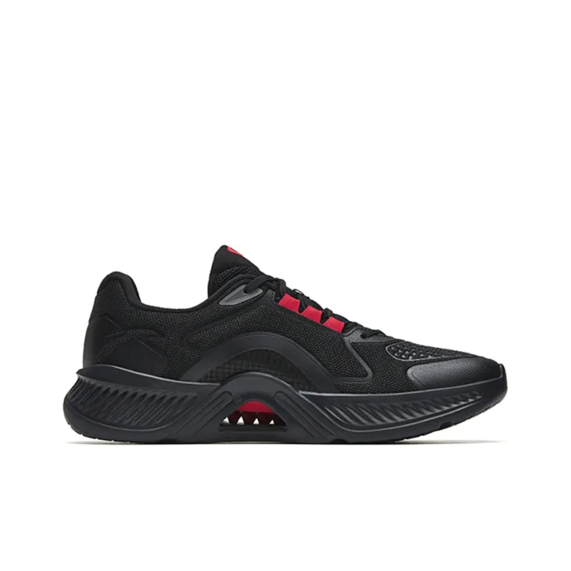 Anta Low Top Training Shoes Men's Black Red-1