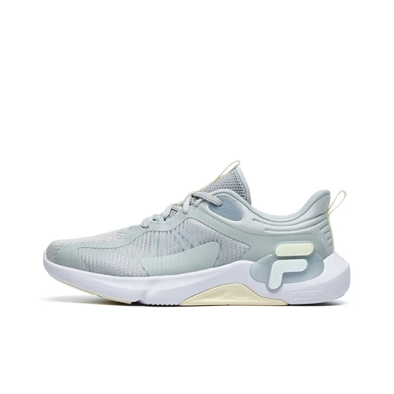 FILA XFT Anti Slip And Wear Resistant Breathable Low Top Training Shoes Women's Gray-0