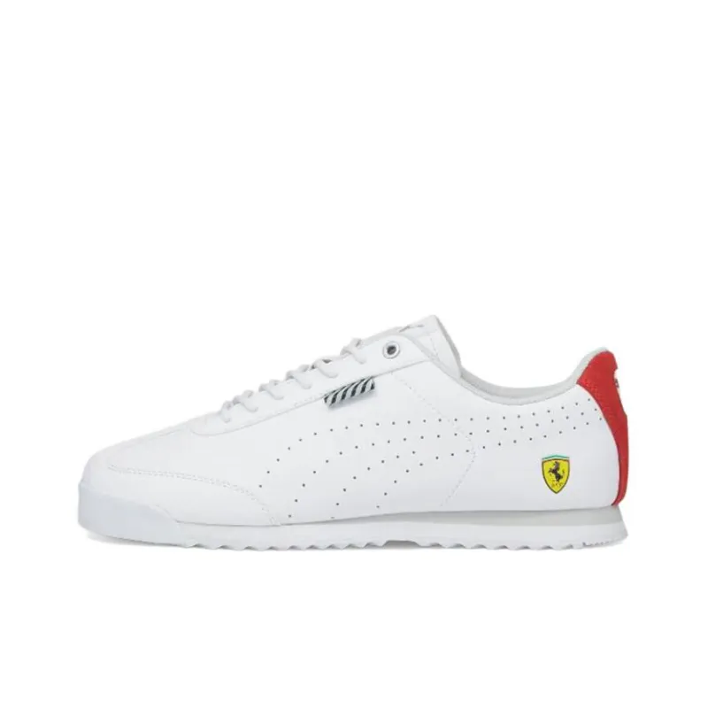 Puma Scuderia Ferrari X Roma Jr 'White Rosso Corsa'-0