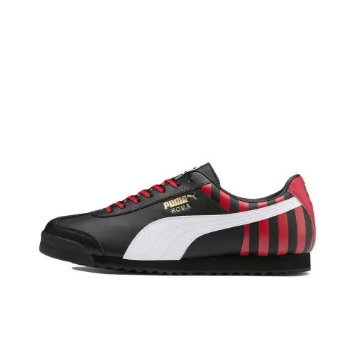 PUMA Roma Training Shoes Men Low-Top Black/Red