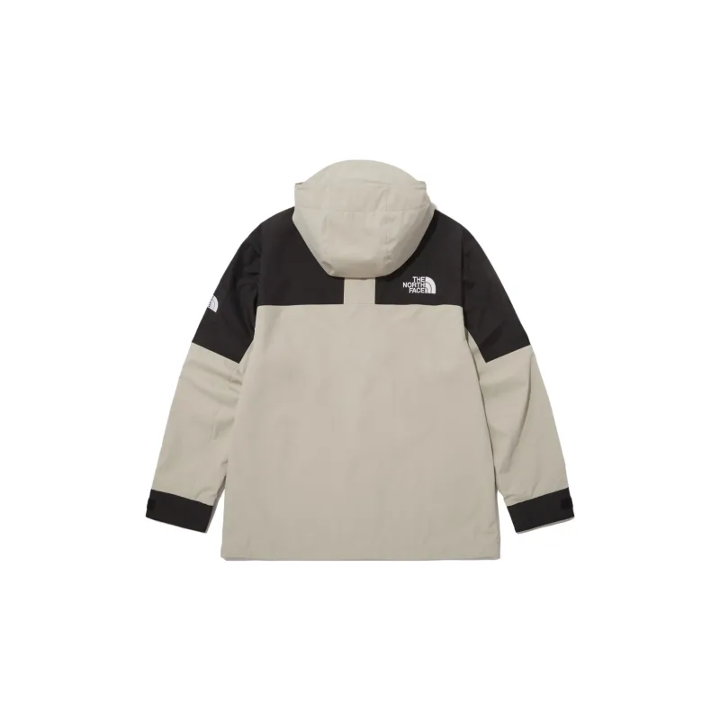 THE NORTH FACE SS23 Windproof And Waterproof Windbreaker Jacket Unisex Beige-1