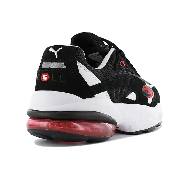PUMA Cell Venom Low Top Running Shoes Black/White-3