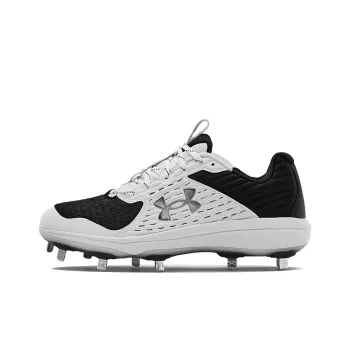 Under Armour Yard MT Cushioned Anti Slip Wear Resistant Breathable Lightweight Low Top Training Shoes Men's White Black