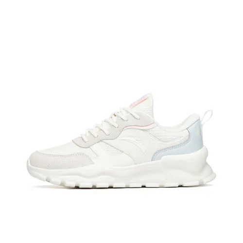 Anta Low-Top Training Shoes Women's White Blue