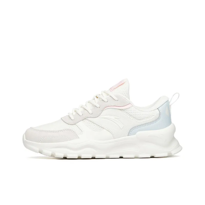 Anta Low-Top Training Shoes Women's White Blue-0