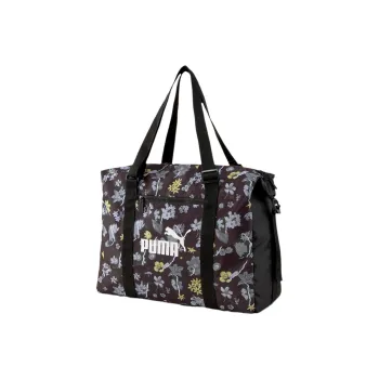 PUMA Polyester Tote Bag Shopping Bag Luggage Bag Handbag Regular Women's Black