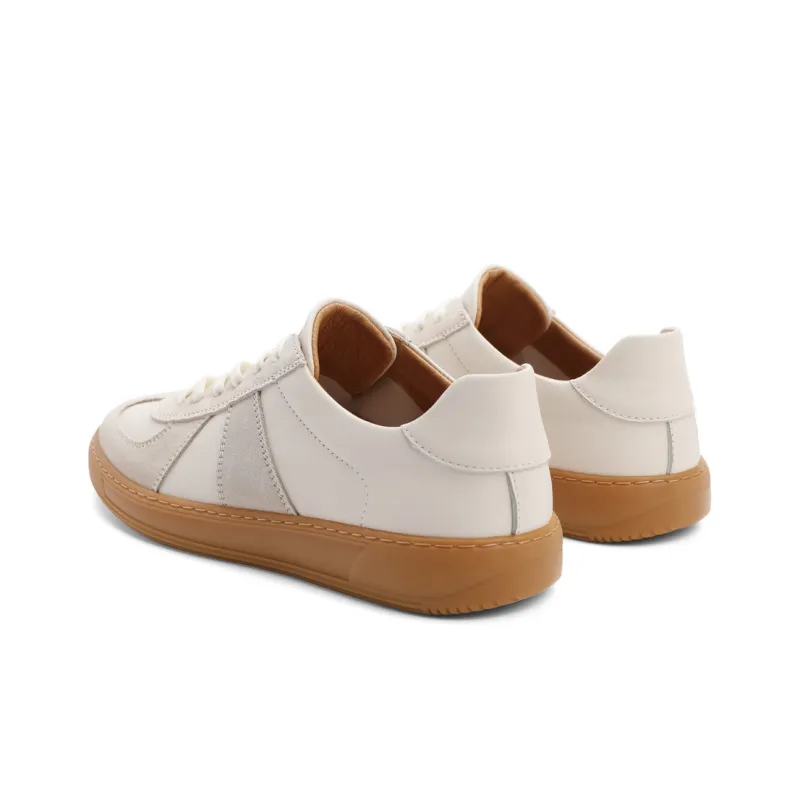 BELLE Stylish Skateboarding Shoes Men's White-3