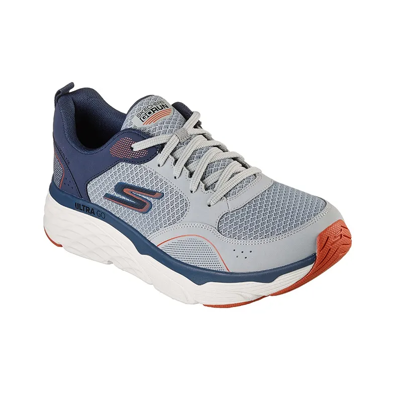 Skechers Max Cushioning Cushioning Lightweight Low Top Training Shoes Men's Gray-2