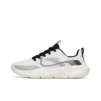 Anta Variety Training Collection Wear resistant And Lightweight Low Top Training Shoes Men's White Black