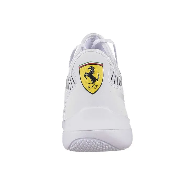 PUMA Ferrari Evo Cat Mace Low Top Running Shoes White-3