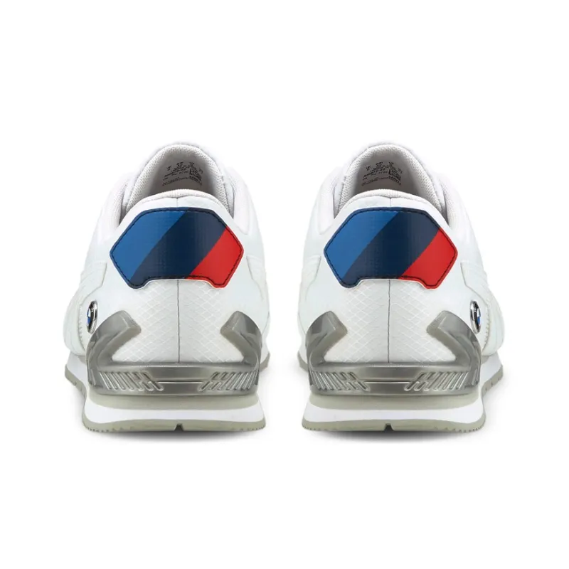 PUMA Track Racer Bmw Motorsport White Silver-7