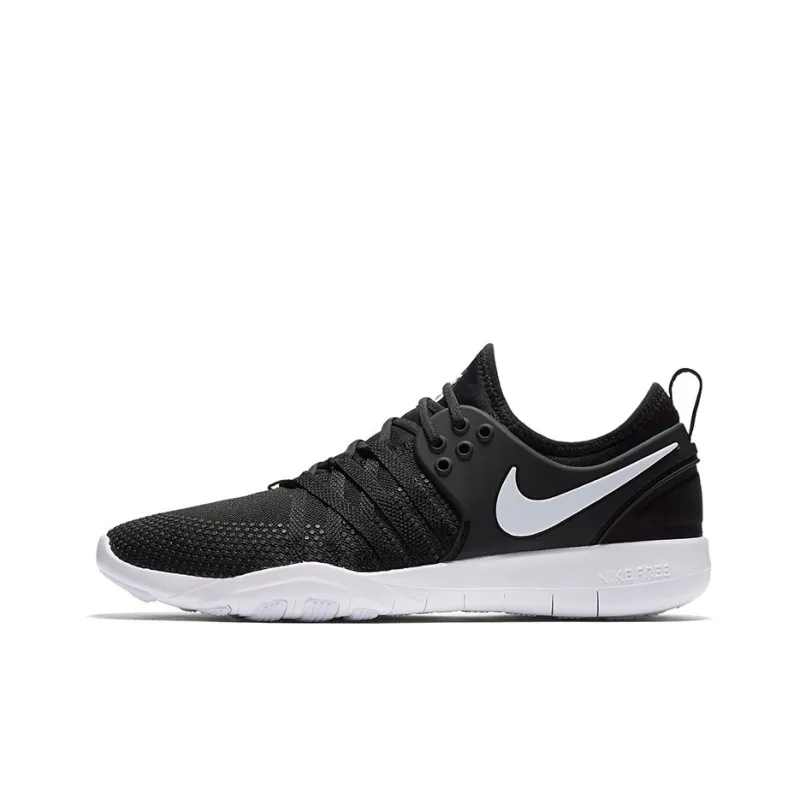 Nike Free Tr 7 Black White Women's-0